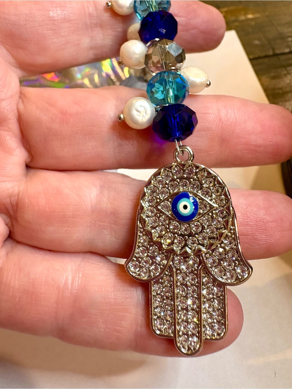 🌸Car Charm Rearview Mirror - Picture 11 of 11